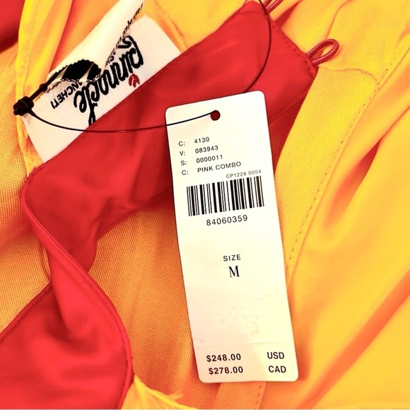 NWT,Pinnacle By Shruti Sancheti,Mock-Neck,Ruffle,Elegant,Tiered Dress,Size Med - Picture 5 of 10